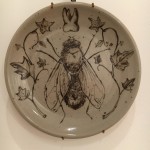Bee Plate by Kaitlyn Cushie