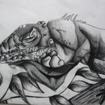 Iguana by Daniel