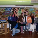 Beginning Drawing students, Hip Hop Graffiti Mural "09