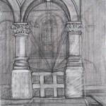 Old Main Porch in 1pt by Annabel Lorence