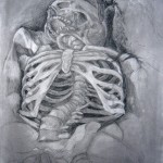 Skeleton and Crow by Rachel Hibbs